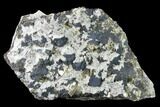 Cubic Pyrite, Sphalerite & Quartz Crystal Association - Peru #136199-1